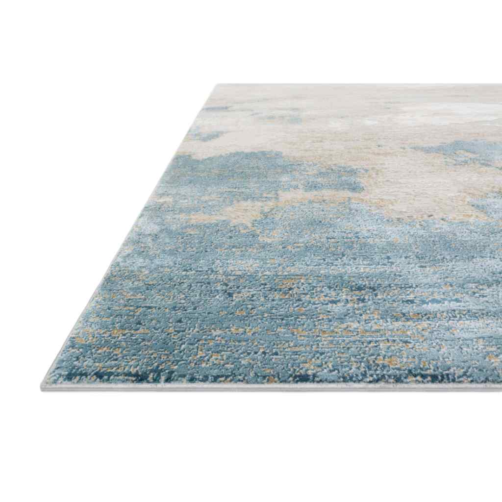 Loloi Sienne Collection Sand / Ocean Rug SIE-08 Sand / Ocean / 18" x 18" Sample