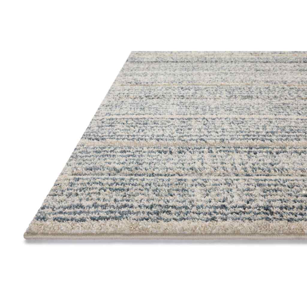 Loloi Silas Collection Oatmeal / Blue Rug SLA-03 Oatmeal / Blue / 18" x 18" Sample