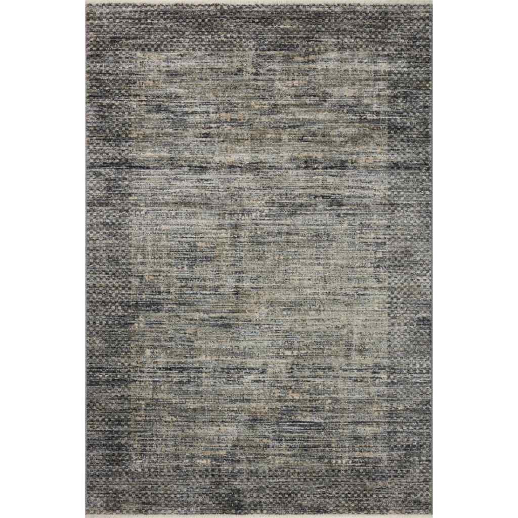 Loloi Soho Collection Multi / Slate Rug SOH-06 Multi / Slate / 18" x 18" Sample