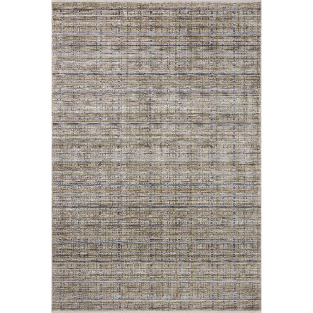 Loloi Soho Collection Pebble / Charcoal Rug SOH-04 Pebble / Charcoal / 18" x 18" Sample