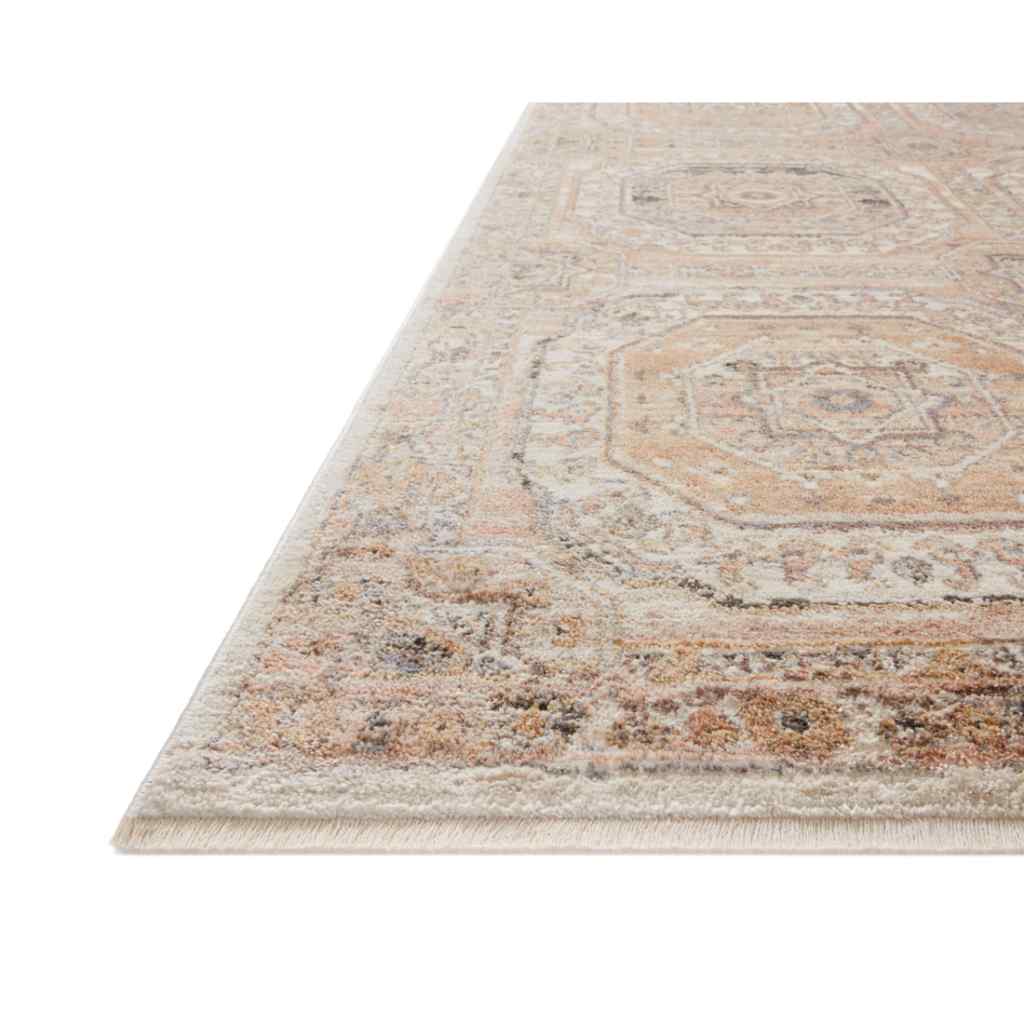 Loloi Sonnet Collection Apricot / Multi Rug SNN-06 Apricot / Multi / 18" x 18" Sample