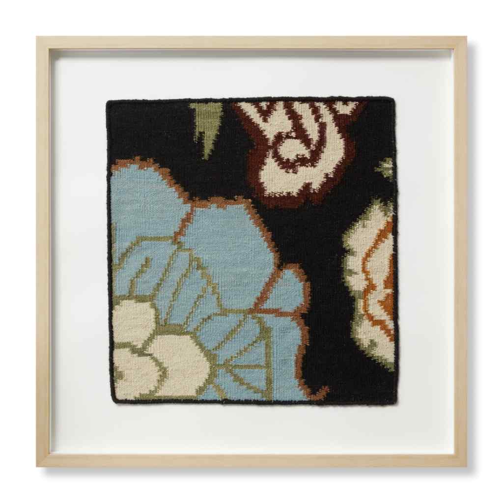 Loloi Sweet Briar Collection Black / Multi Wall Art SWEEX Black / Multi / 2'-8" x 2'-8" Wall Art