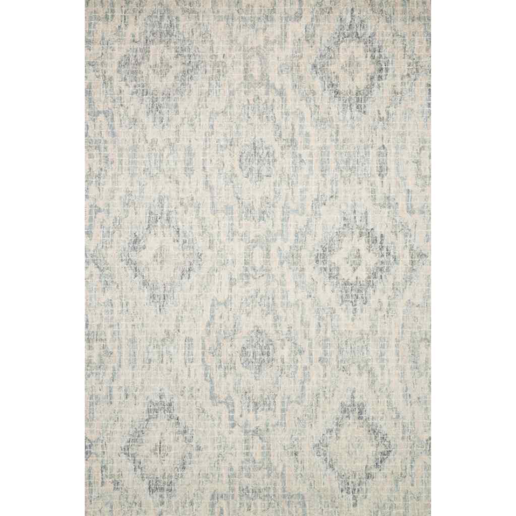 Loloi Tatum Collection Slate / Silver Rug TW-01 Slate / Silver / 18" x 18" Sample