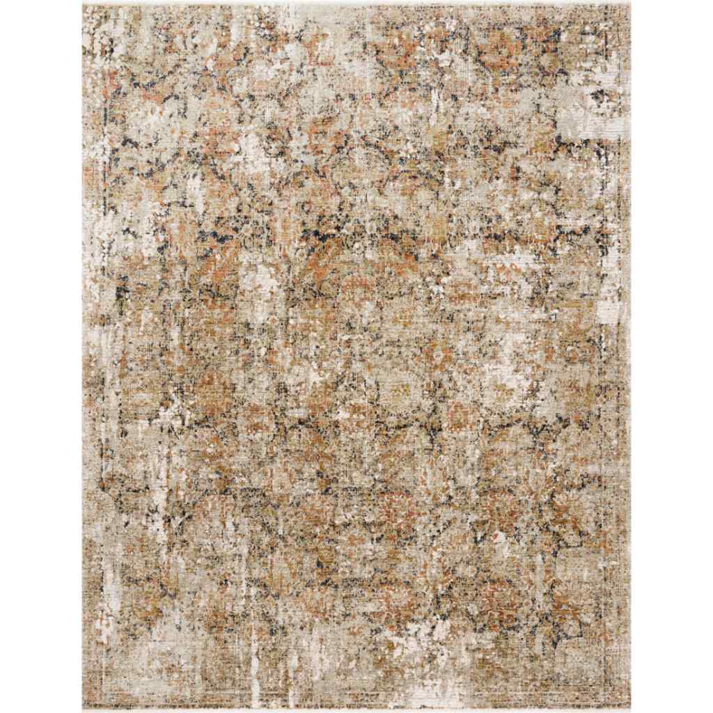 Loloi Theia Collection Taupe / Gold Rug THE-02 Taupe / Gold / 11'-6" x 16'