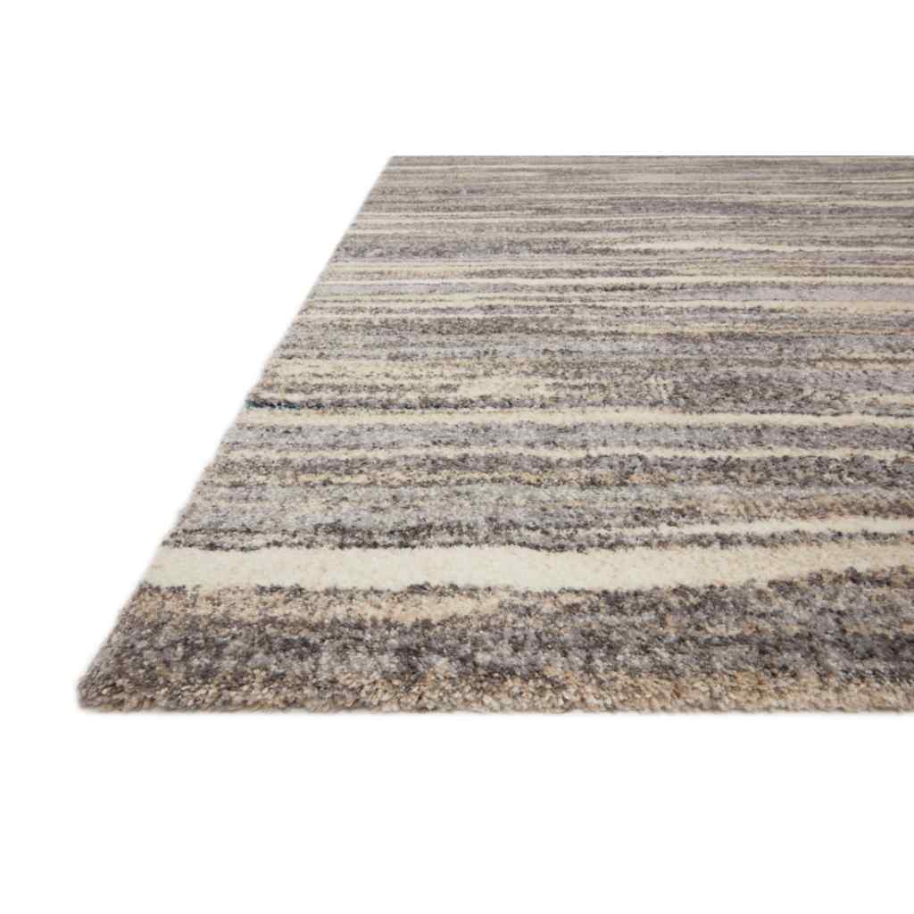 Loloi Theory Collection Mist / Beige Rug THY-01 Mist / Beige / 18" x 18" Sample