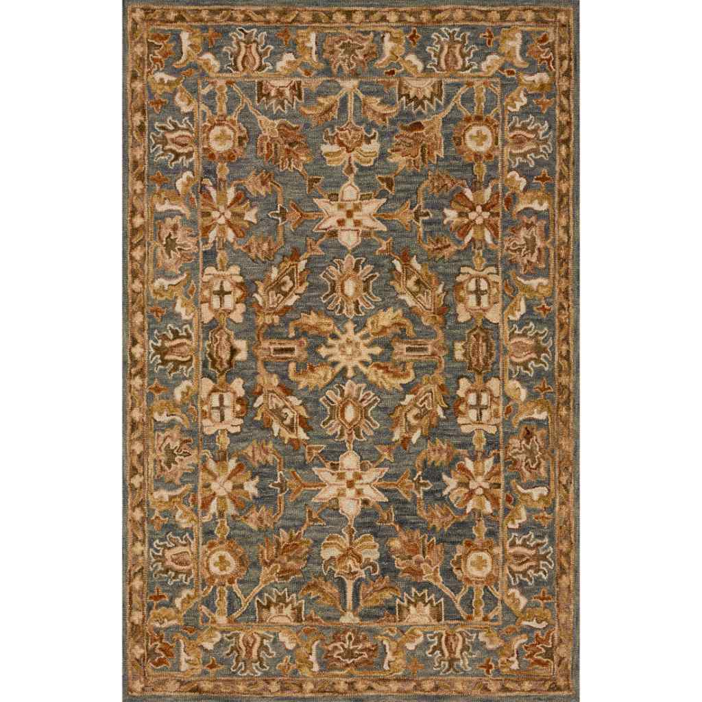 Loloi Victoria Collection Slate / Slate Rug VK-05 Slate / Slate / 2'-3" x 3'-9"