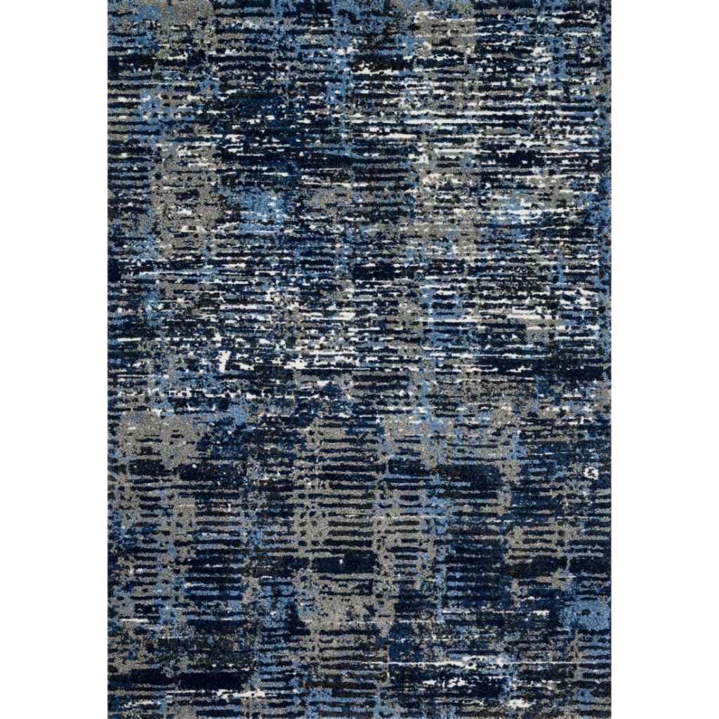 Loloi Viera Collection Dark Blue / Grey Rug VR-09 Dark Blue / Grey / 18" x 18" Sample