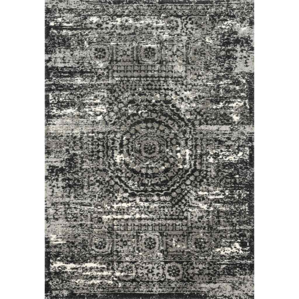 Loloi Viera Collection Graphite / Black Rug VR-11 Graphite / Black / 7'-7" x 10'-6"