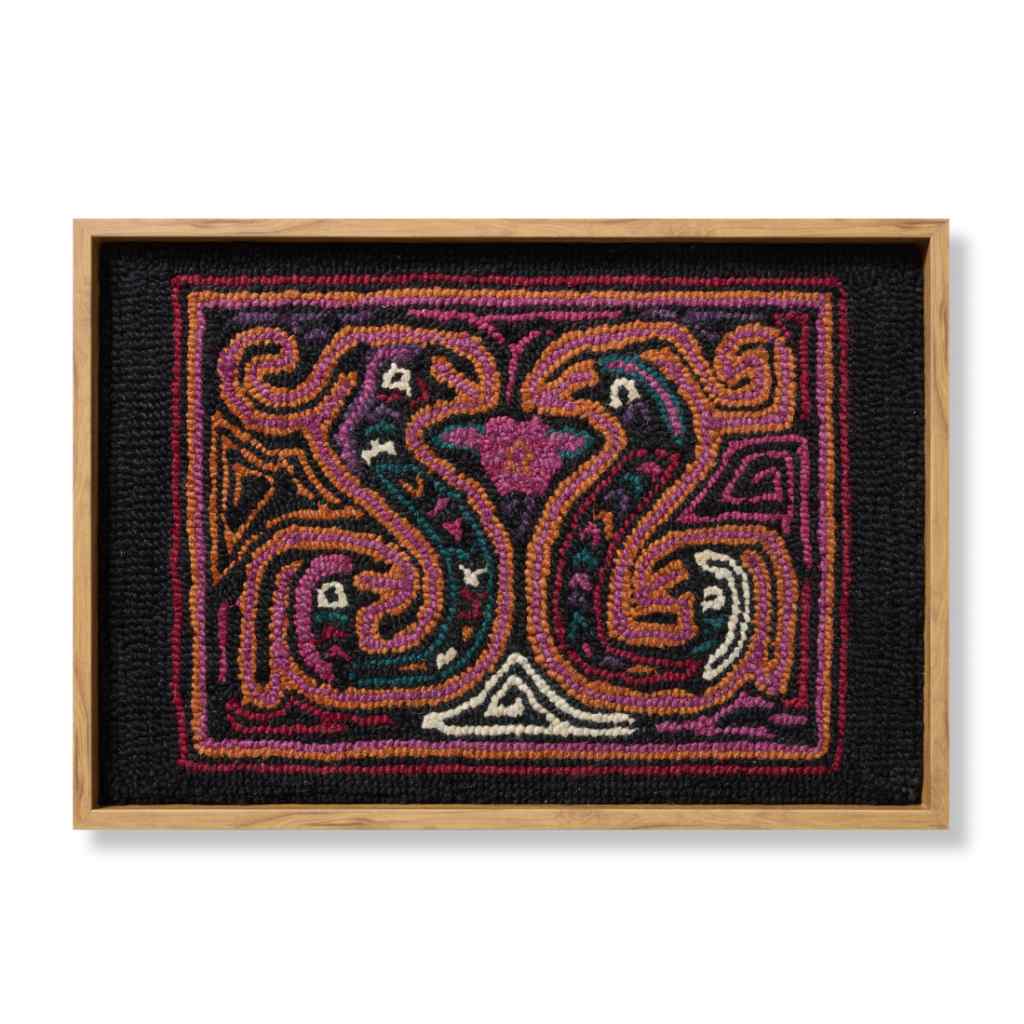 Loloi Yala Collection Multi / Black Wall Art YALAX Multi / Black / 2'-2" x 1'-6" Wall Art