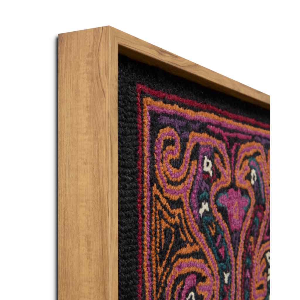 Loloi Yala Collection Multi / Black Wall Art YALAX Multi / Black / 2'-2" x 1'-6" Wall Art