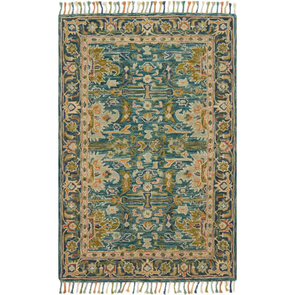 Loloi Zharah Collection Blue / Navy Rug ZR-12 Blue / Navy / 9'-3" x 13'