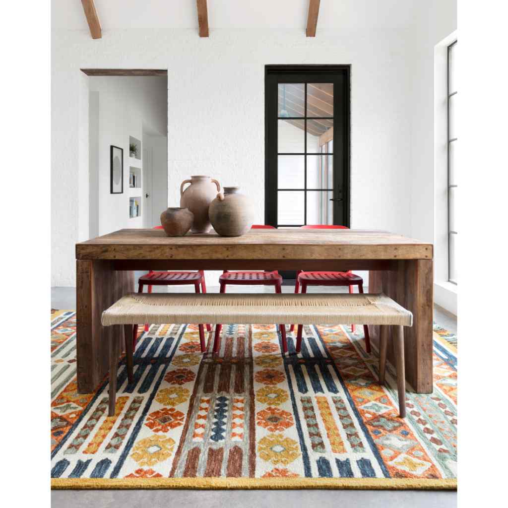 Loloi Zharah Collection Santa Fe Spice Rug ZR-08 Santa Fe Spice / 18" x 18" Sample