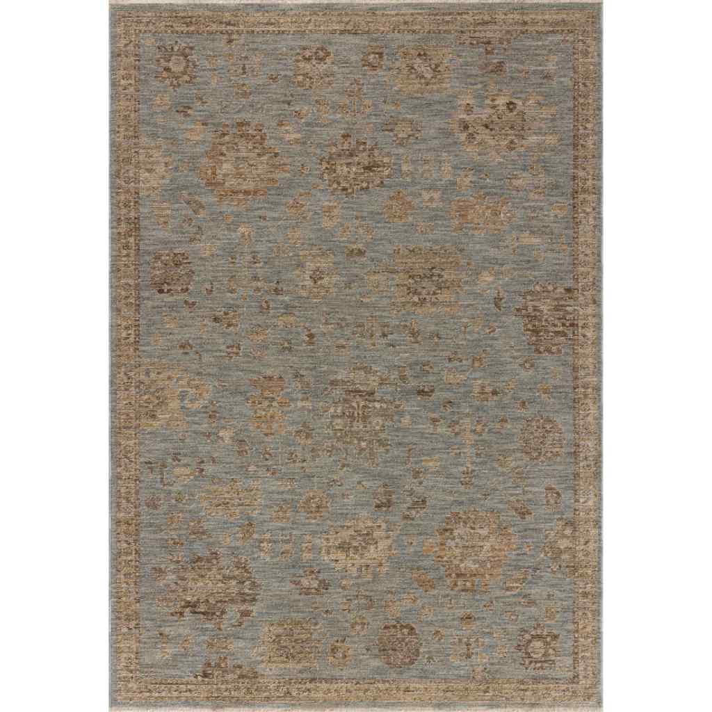 Loloi Willa Collection Sky / Natural Rug WIA-03 Sky / Natural / 18" x 18" Sample