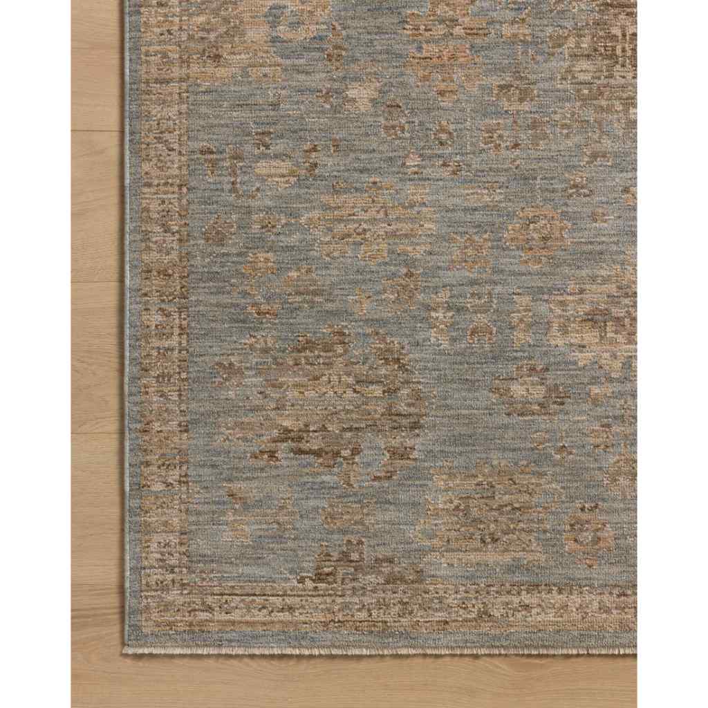 Loloi Willa Collection Sky / Natural Rug WIA-03 Sky / Natural / 18" x 18" Sample