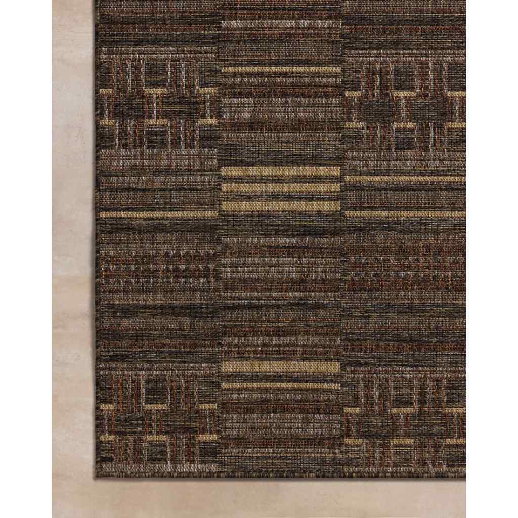 Loloi II Birch Collection Spice / Tobacco Rug BIR-01 Spice / Tobacco / 18" x 18" Sample