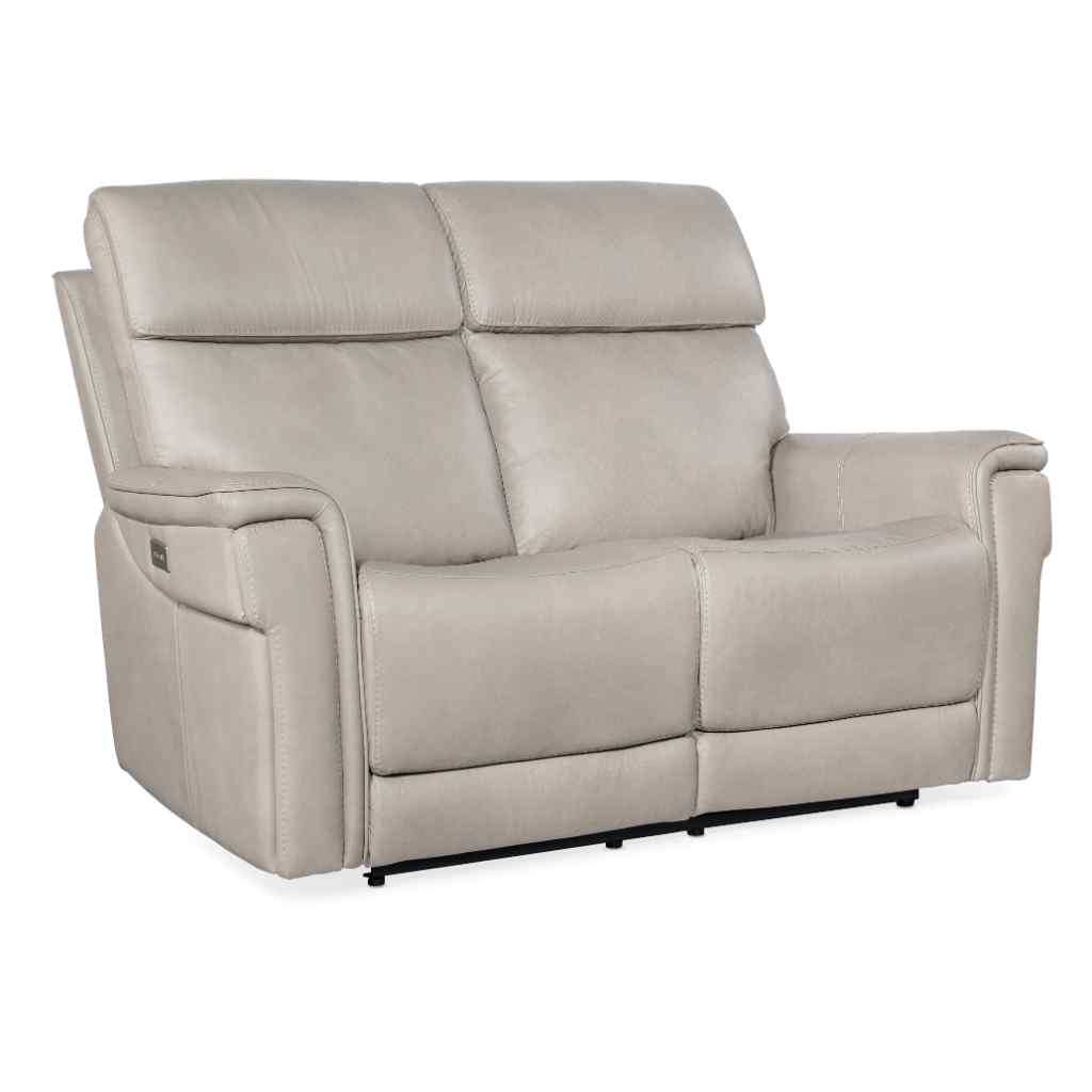 Lyra Zero Gravity Power Loveseat with Power Headrest - II Light Gray