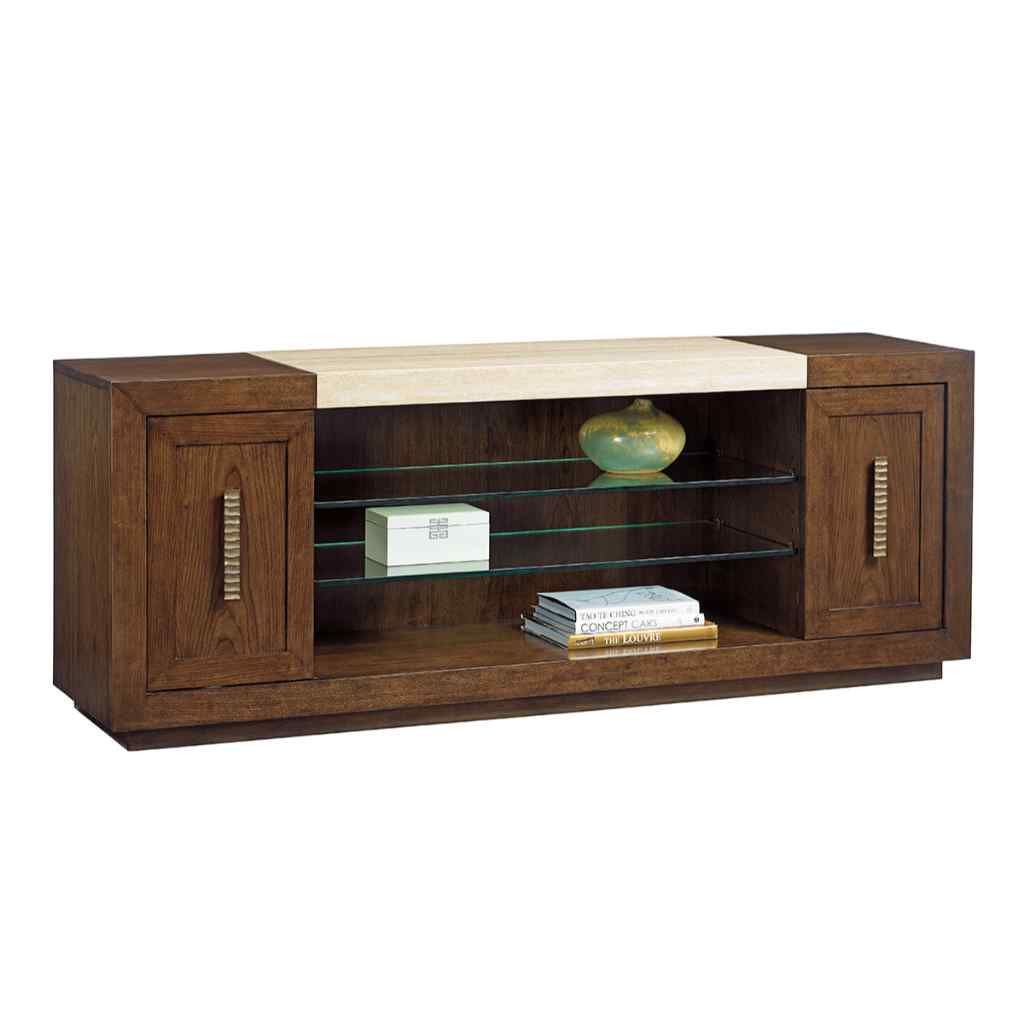 Malibu Vista Media Console Mocha