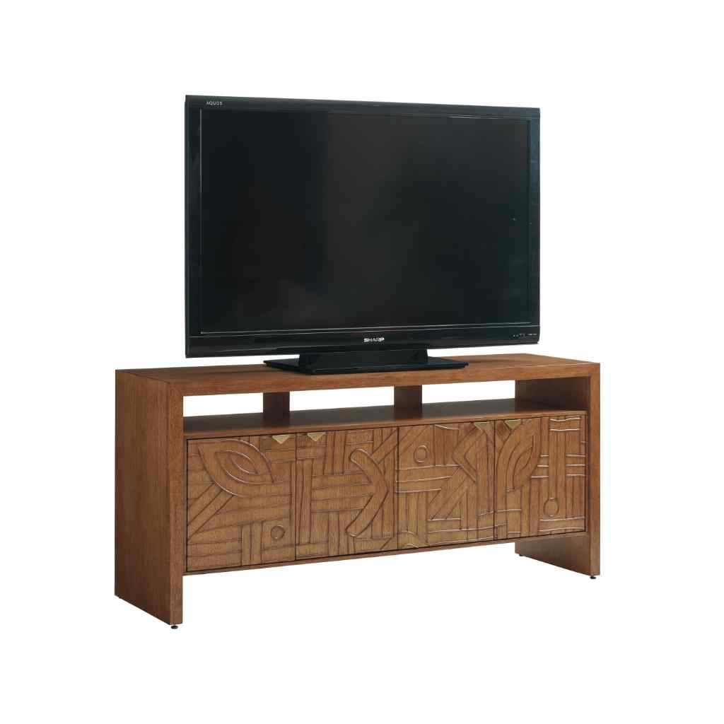 Manning Media Console Brown