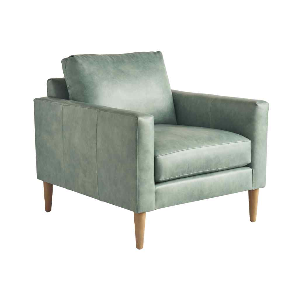 Marcella Leather Chair Brown