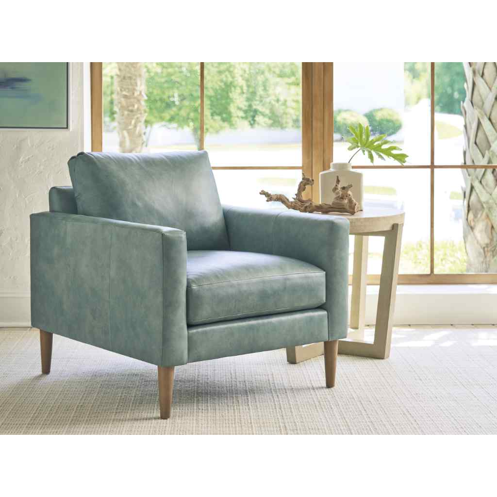 Marcella Leather Chair Brown
