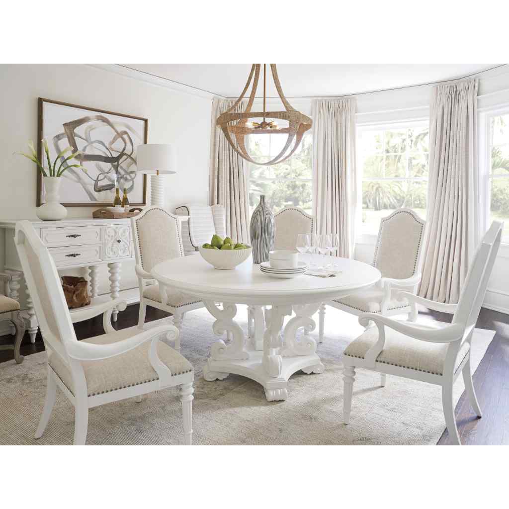 Modena Round Dining Table Brown