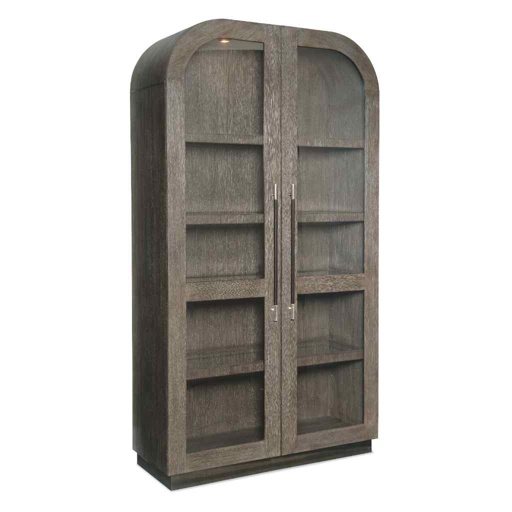 Modern Mood Display Cabinet - II Medium Brown