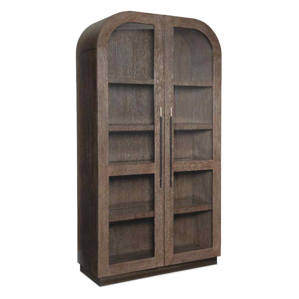 Modern Mood Display Cabinet - II Medium Brown