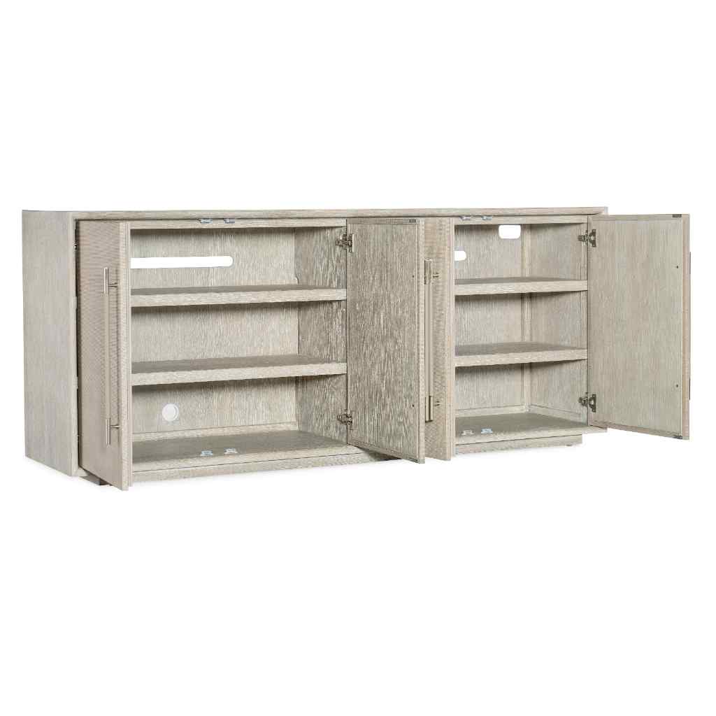 Modern Mood Entertainment Console Light Brown