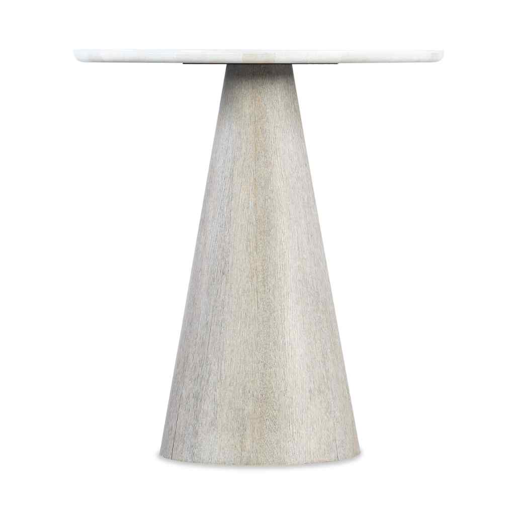Modern Mood Round Accent Table Light Brown