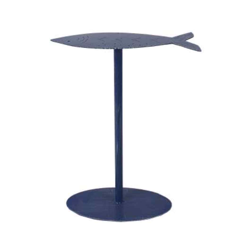Morning Jewel Fish Drink Table Weathered Morning Jewel