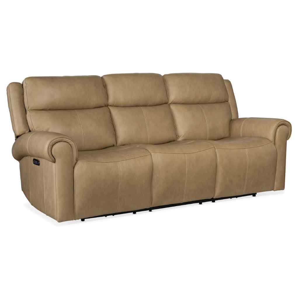 Oberon Zero Gravity Power Sofa with Power Headrest Beige