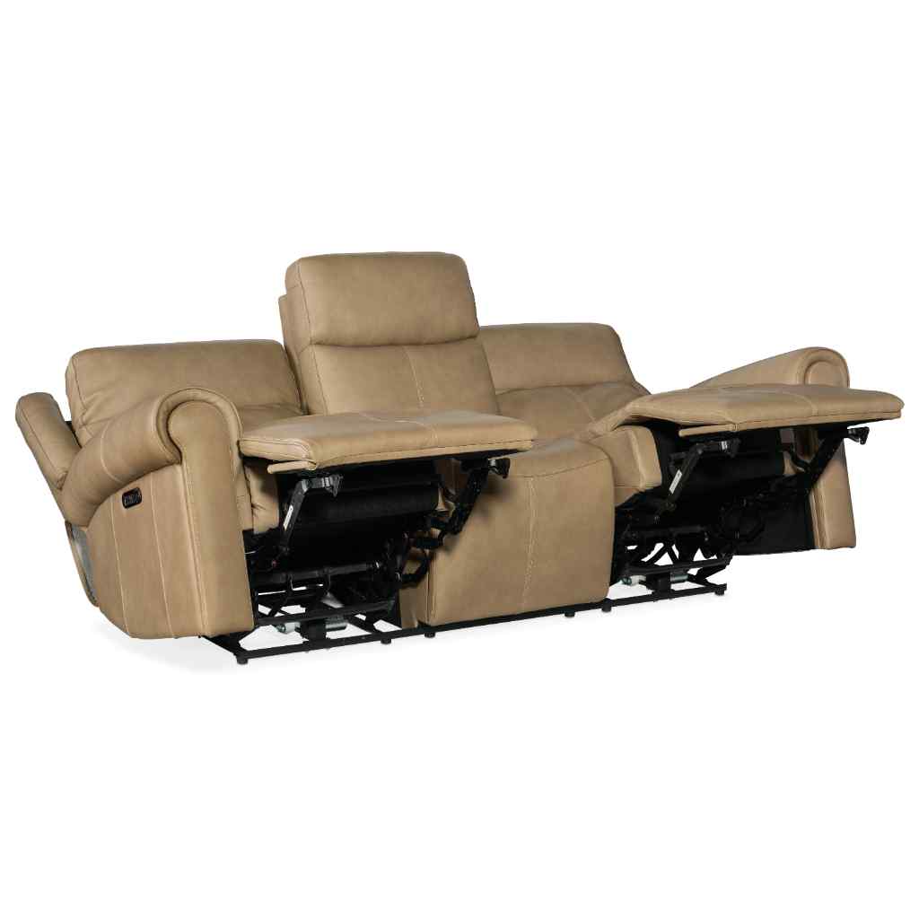 Oberon Zero Gravity Power Sofa with Power Headrest Beige