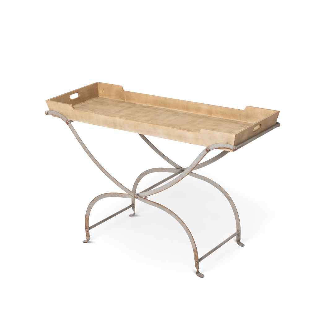 Planter's Console Table Brown