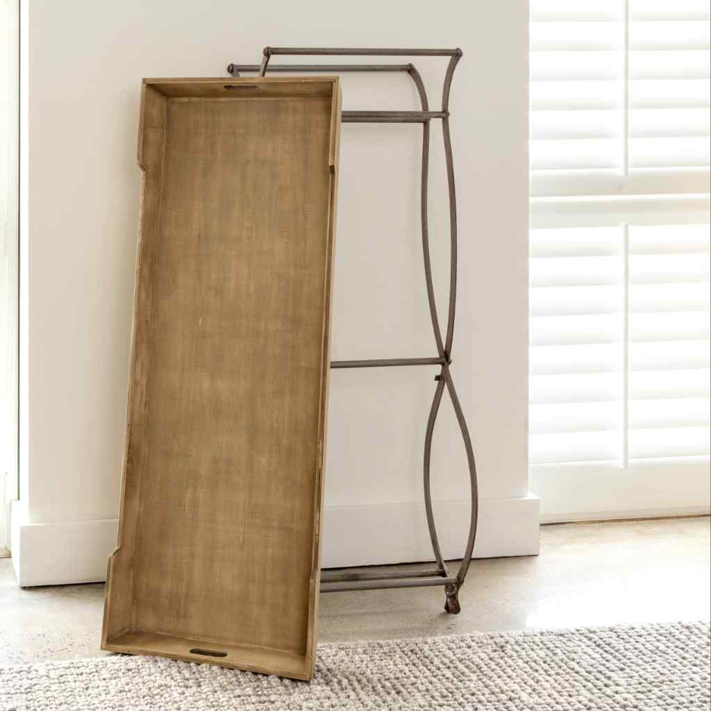 Planter's Console Table Brown
