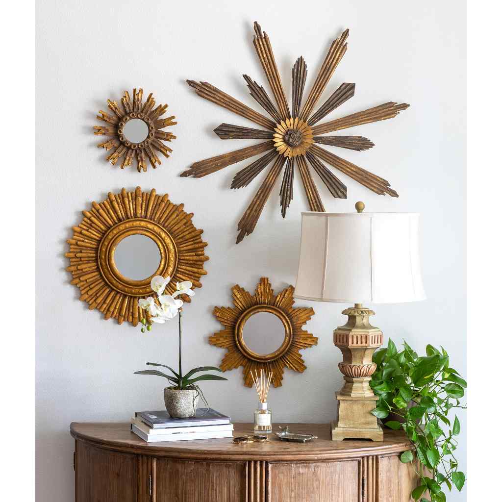 Saint-Michel Sunburst Mirror Gold