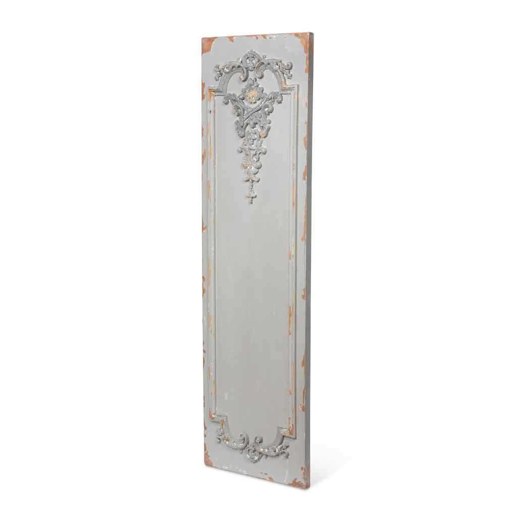 Aged Grey Wall Panel Gray