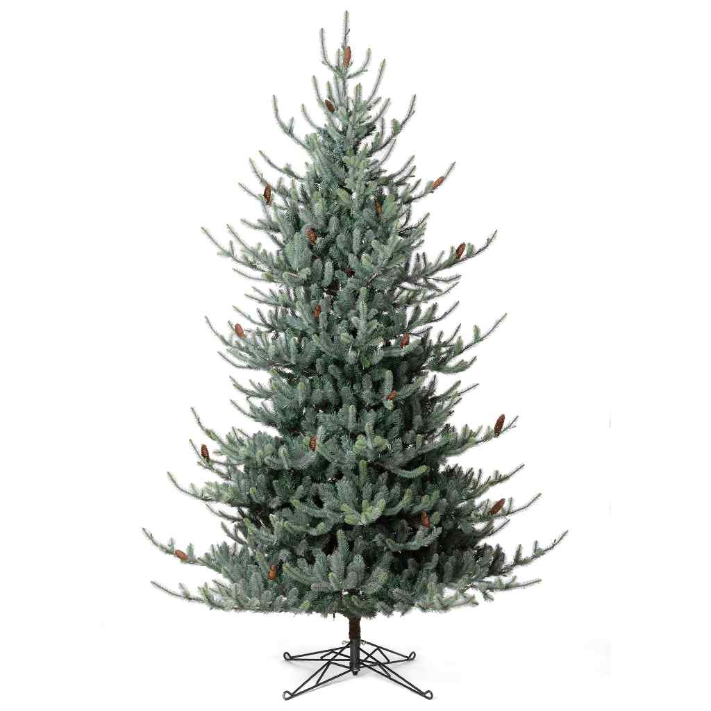 Park Hill Blue Spruce Christmas Tree, 10' Green