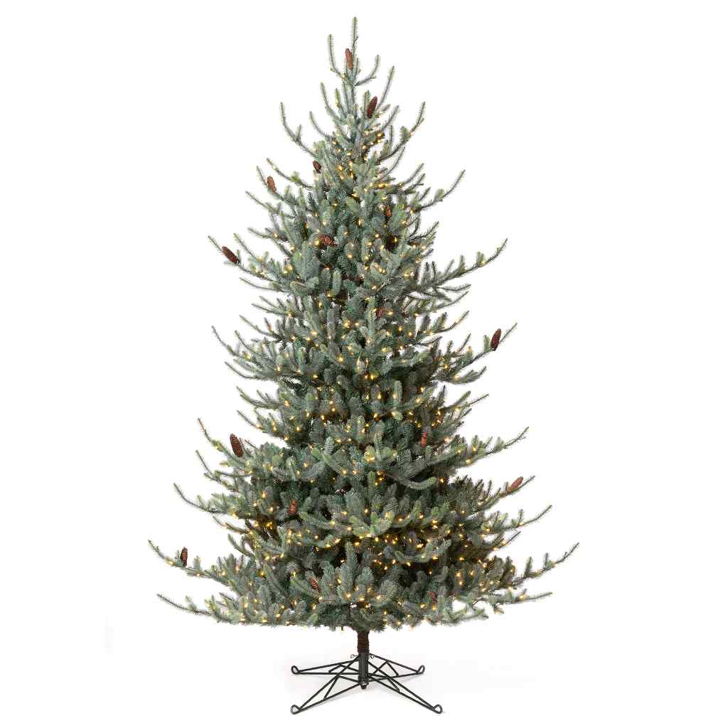 Park Hill Blue Spruce Christmas Tree, 10' Green