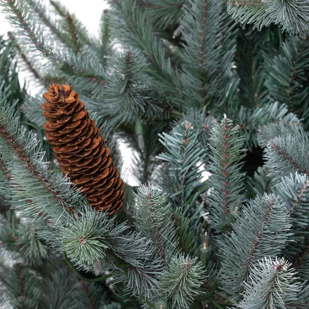 Park Hill Blue Spruce Christmas Tree, 4.5' Green
