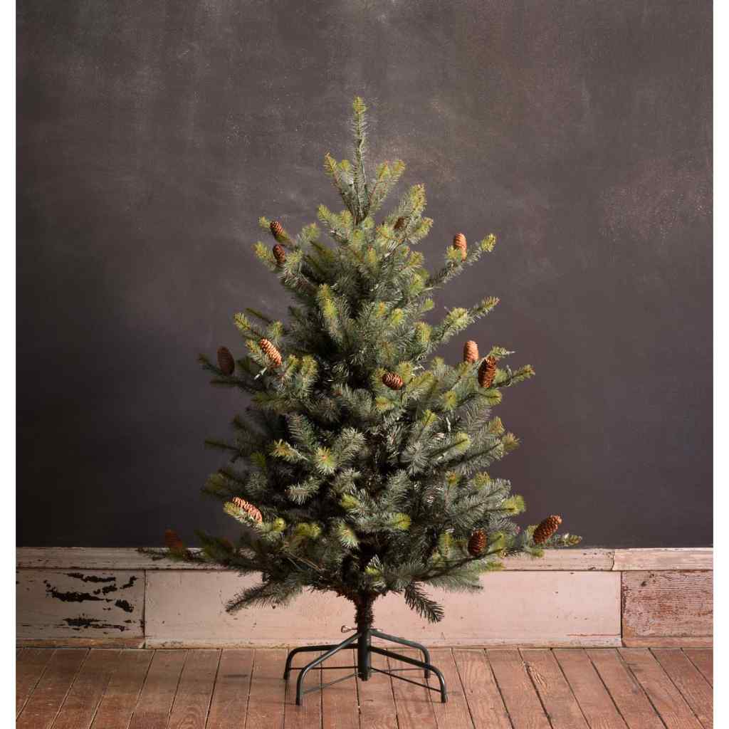 Park Hill Blue Spruce Christmas Tree, 4.5' Green