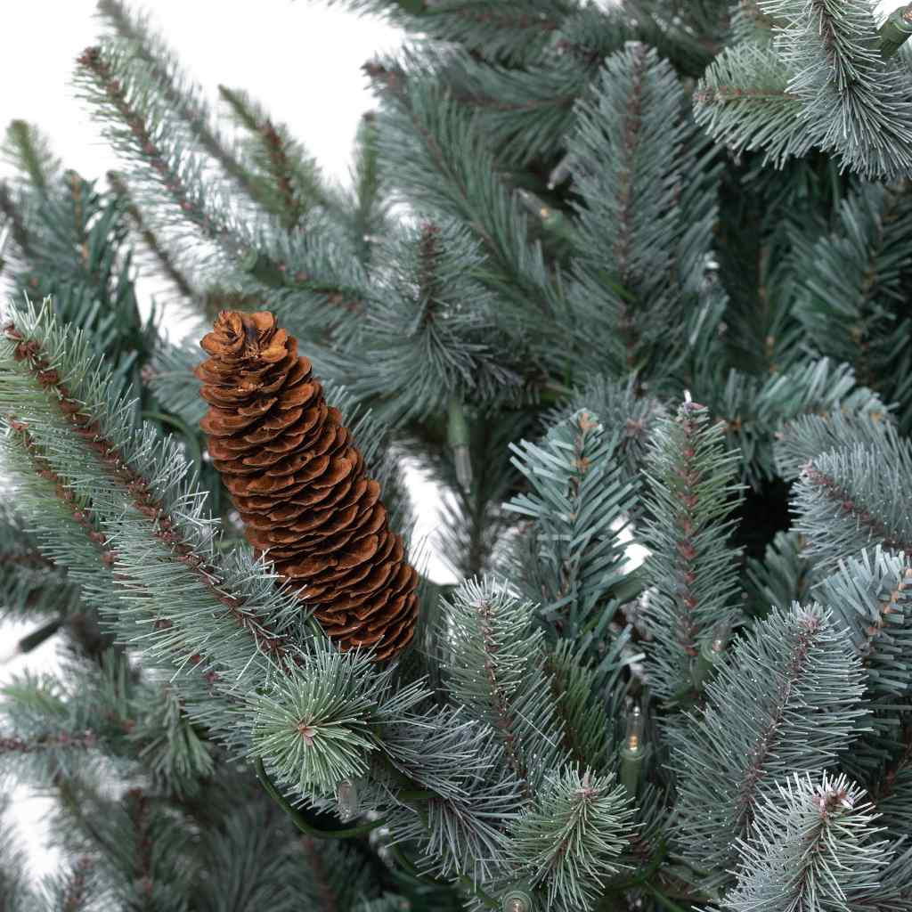 Park Hill Blue Spruce Slim Christmas Tree, 12' Green
