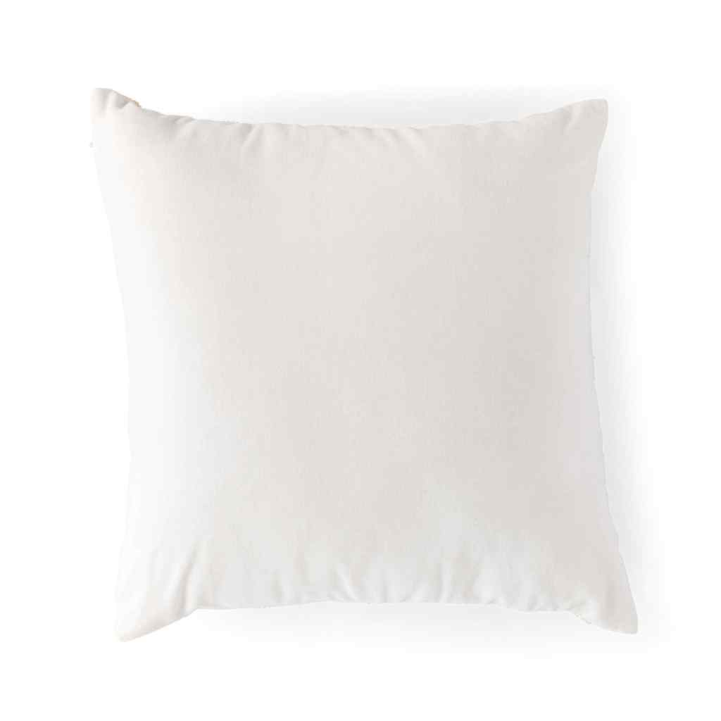 Petite Fleur Velvet Pillow Beige