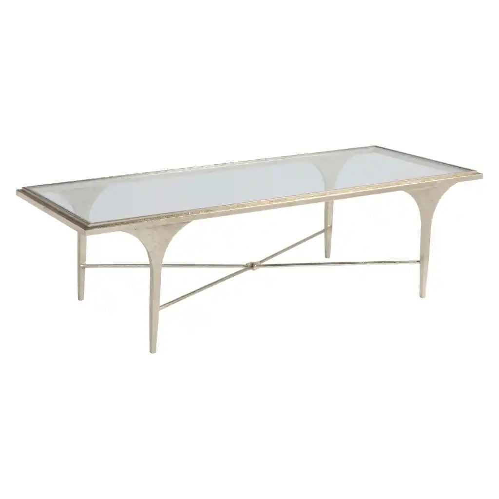 Porto Champagne Rectangular Cocktail Table Champagne