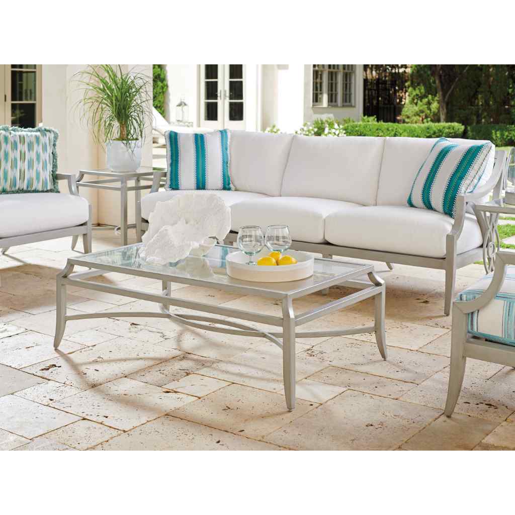 Rectangular Cocktail Table - Silver Sands Oyster