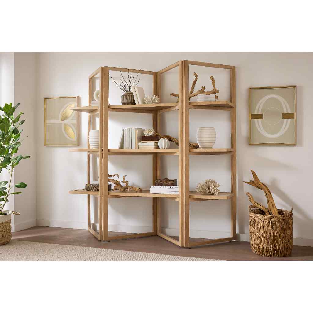 Retreat Folding Etagere Brown