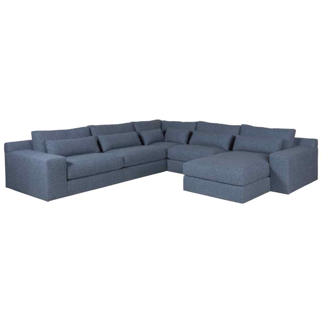 Rita Sectional Brown