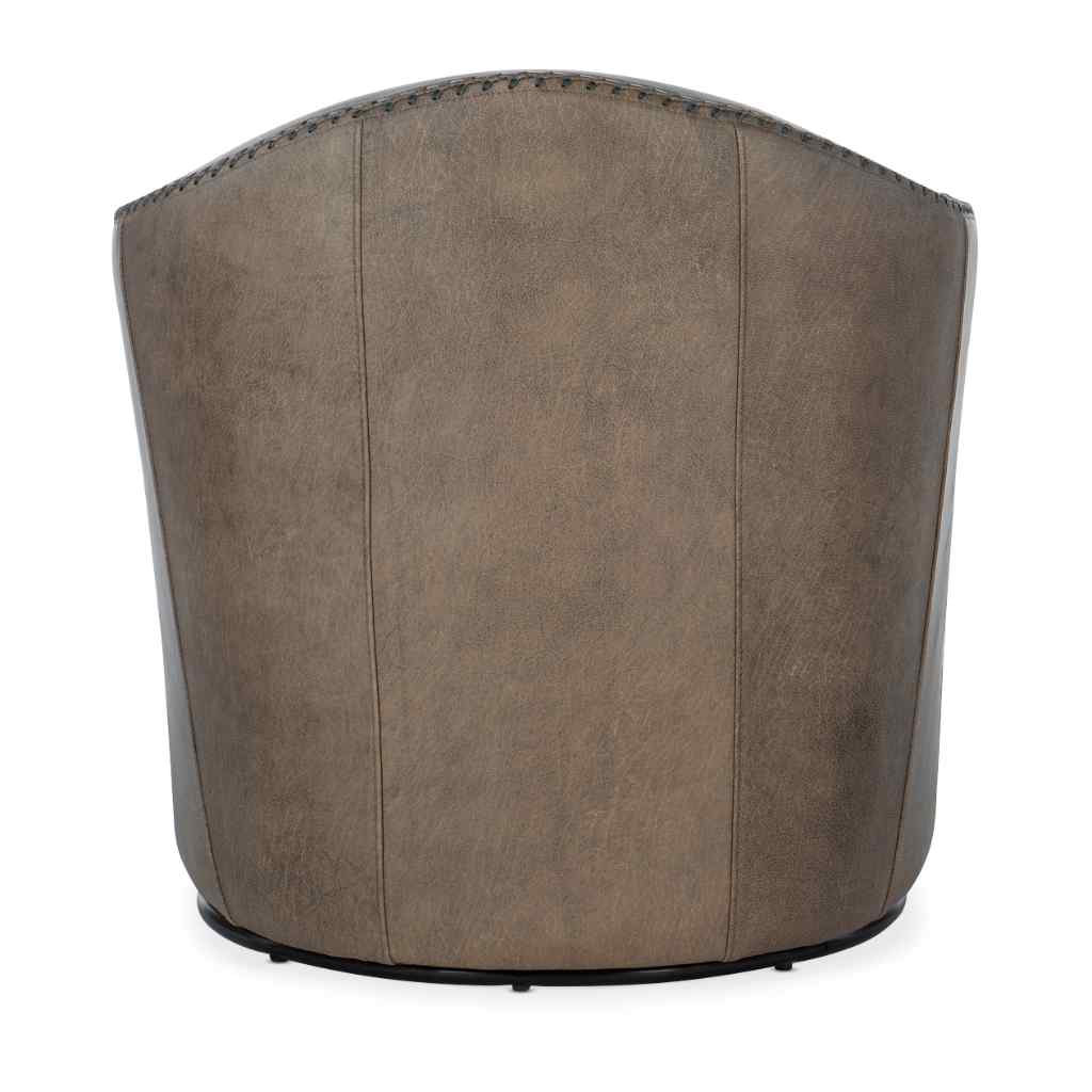 Roper Swivel Club Chair Light Brown