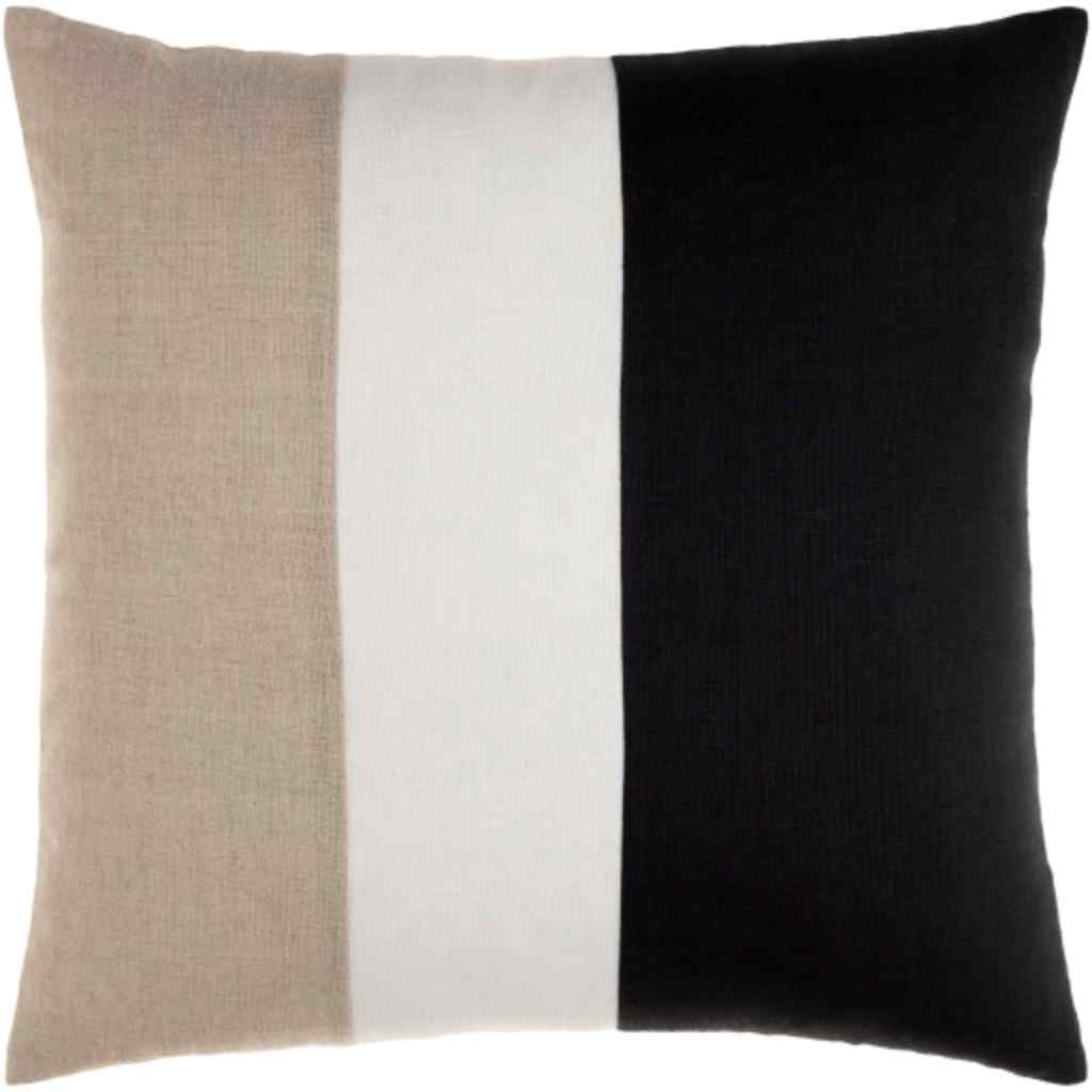 Roxbury RXB-003 Pillow Black / 18"H x 18"W Cover Only