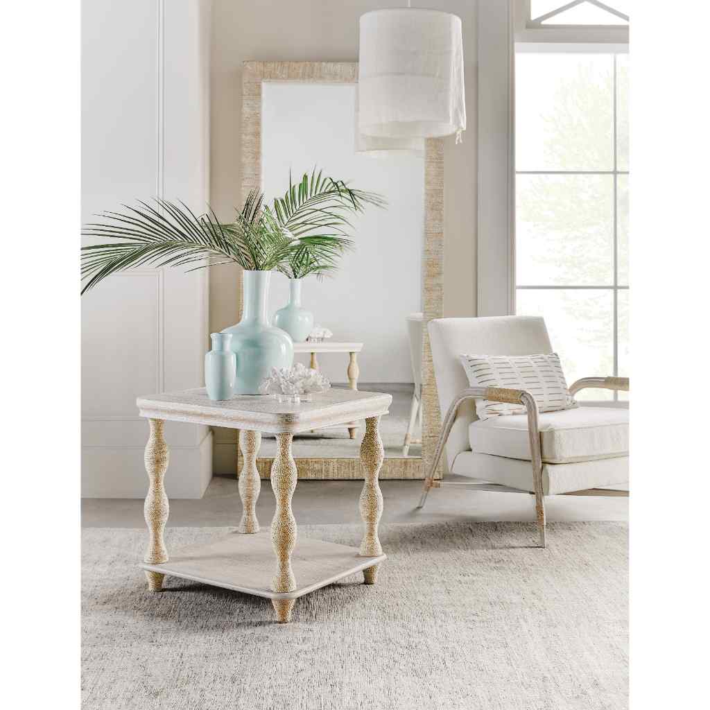 Serenity Bahari Lamp Table White