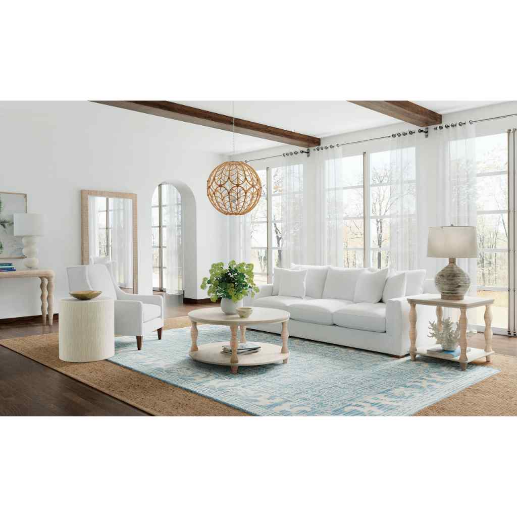 Serenity Bahari Lamp Table White